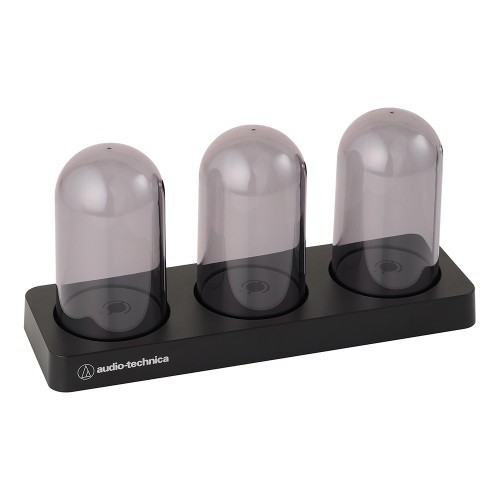 Audio-Technica Tonabnehmer Ständer AT 6003 R System Aufbewahrungs Display für 3 Tonabnehmersysteme-
